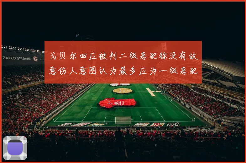 戈贝尔回应被判二级恶犯称没有故意伤人意图认为最多应为一级恶犯