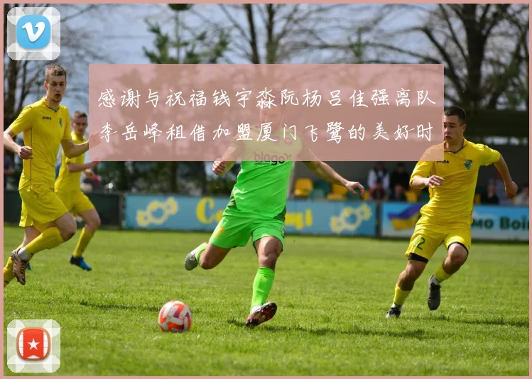 感谢与祝福钱宇淼阮杨吕佳强离队李岳峰租借加盟厦门飞鹭的美好时刻